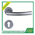 SZD STH-119 Hollow stainless steel bathroom door handle on plate
